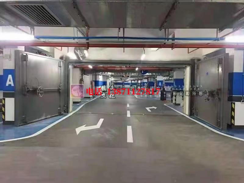 铁门关电动平移门密闭防护门